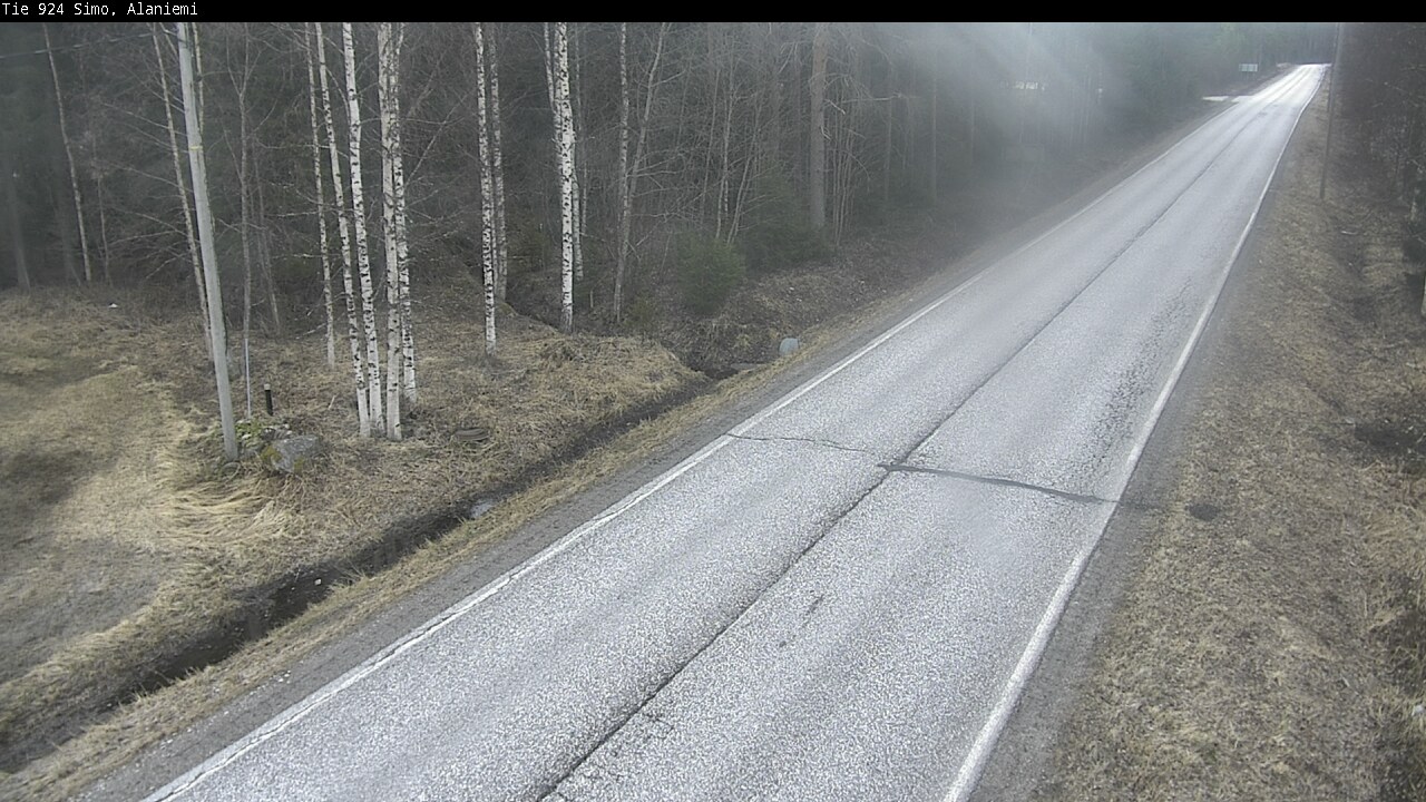 Weather Camera Image Väg 924 Simo, Alaniemi, Simo, Lappi