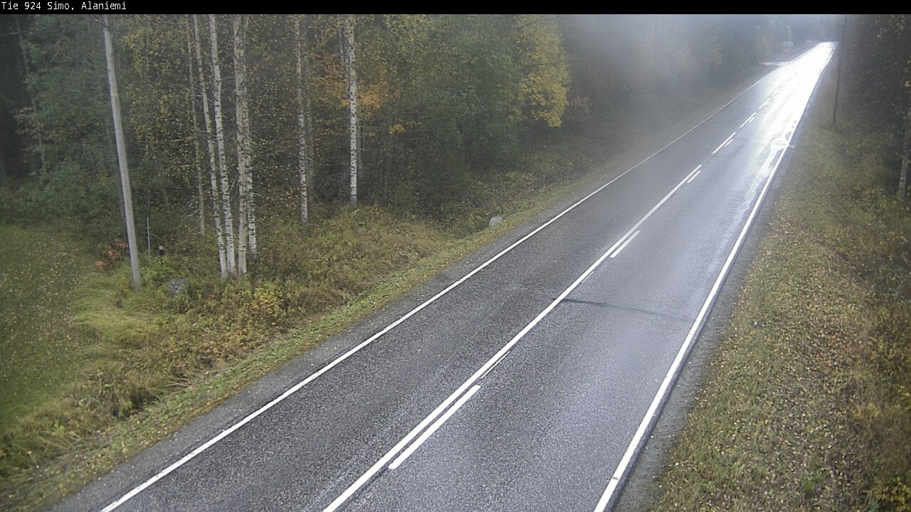 Weather Camera Image Road 924 Simo, Alaniemi, Simo, Lappi