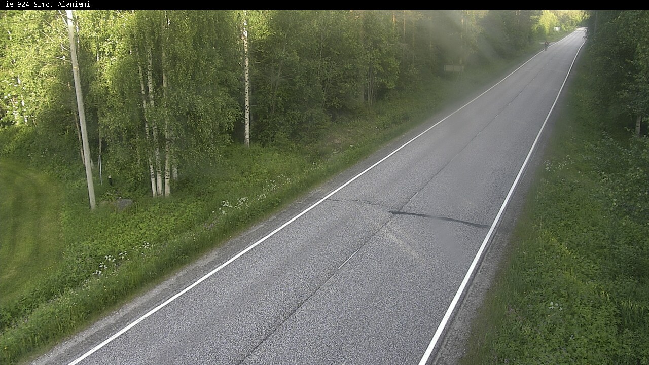 Weather Camera Image Väg 924 Simo, Alaniemi, Simo, Lappi