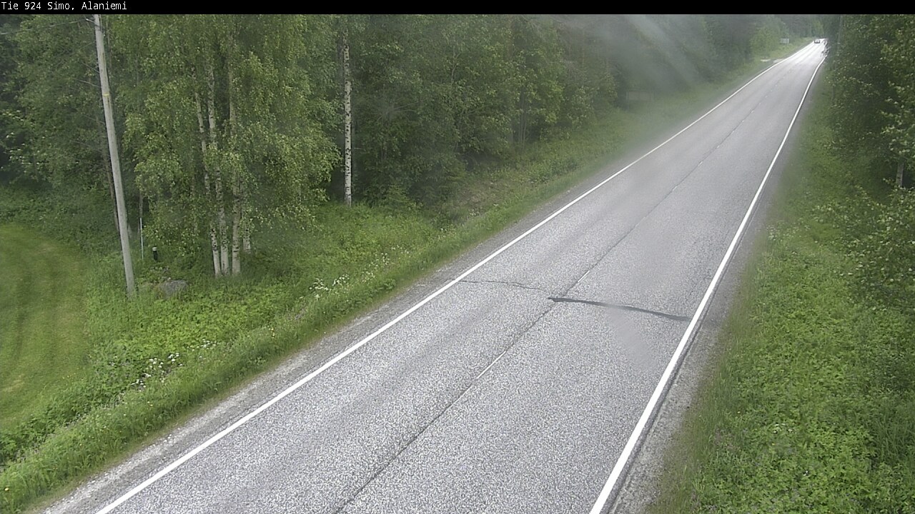 Weather Camera Image Väg 924 Simo, Alaniemi, Simo, Lappi