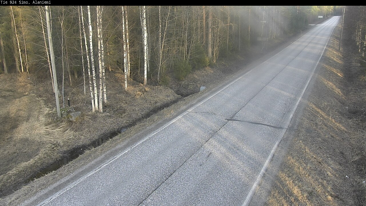 Weather Camera Image Väg 924 Simo, Alaniemi, Simo, Lappi