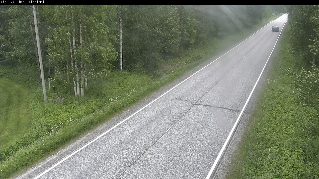 Weather Camera Image Väg 924 Simo, Alaniemi, Simo, Lappi