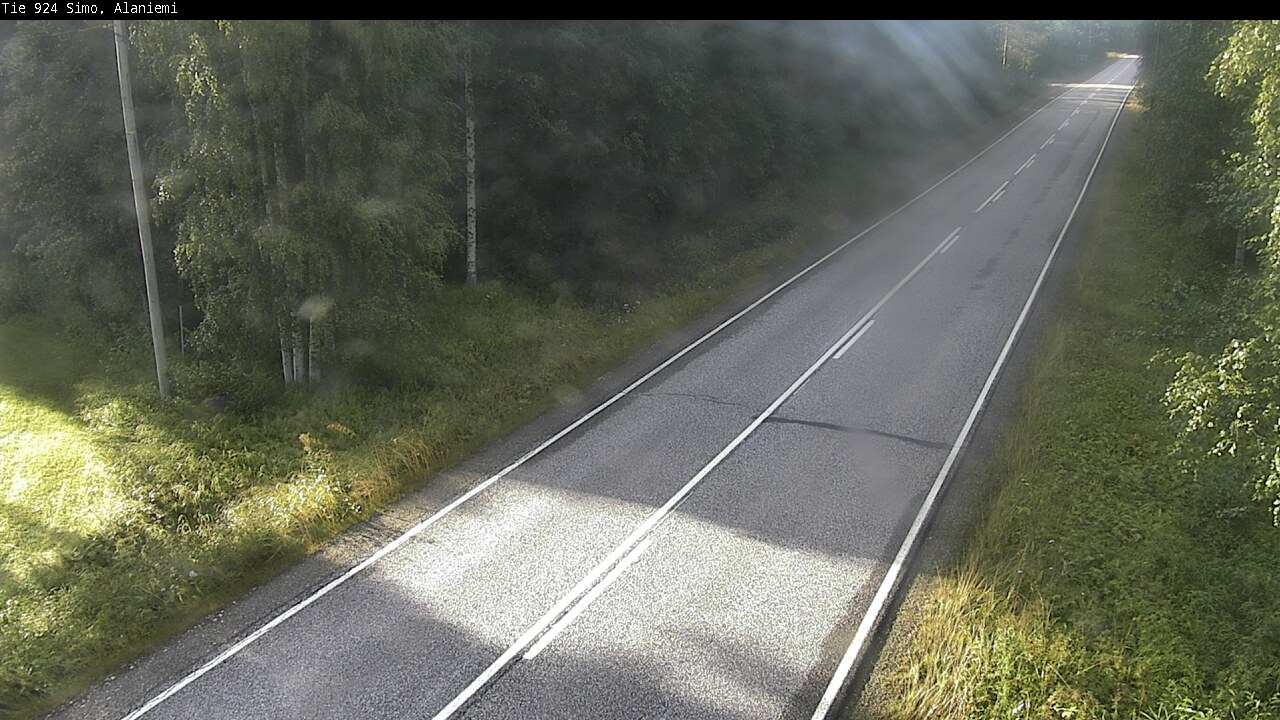Weather Camera Image Road 924 Simo, Alaniemi, Simo, Lappi