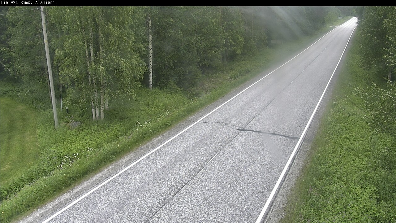 Weather Camera Image Väg 924 Simo, Alaniemi, Simo, Lappi