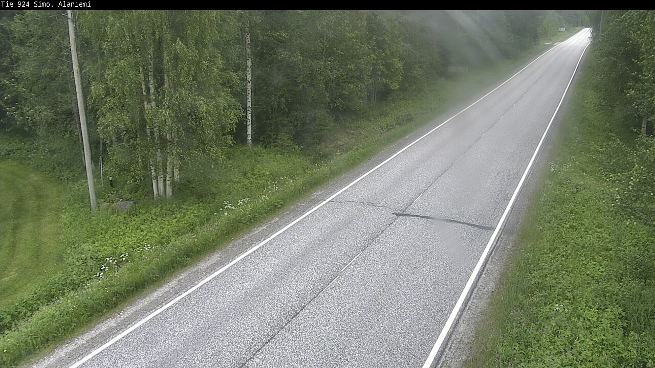 Weather Camera Image Väg 924 Simo, Alaniemi, Simo, Lappi
