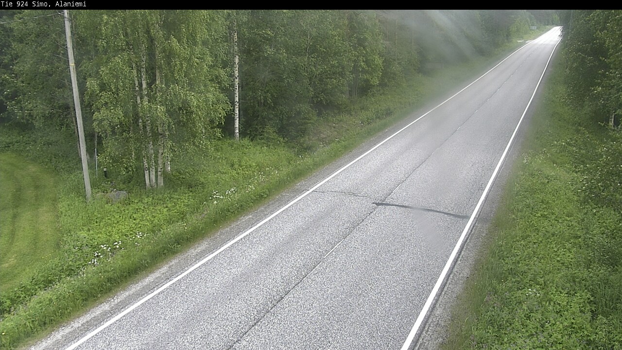 Weather Camera Image Väg 924 Simo, Alaniemi, Simo, Lappi