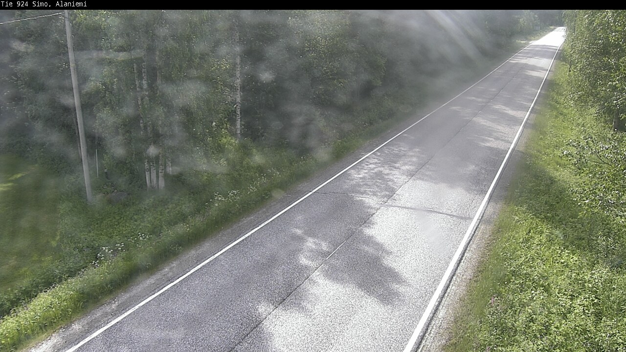 Weather Camera Image Väg 924 Simo, Alaniemi, Simo, Lappi