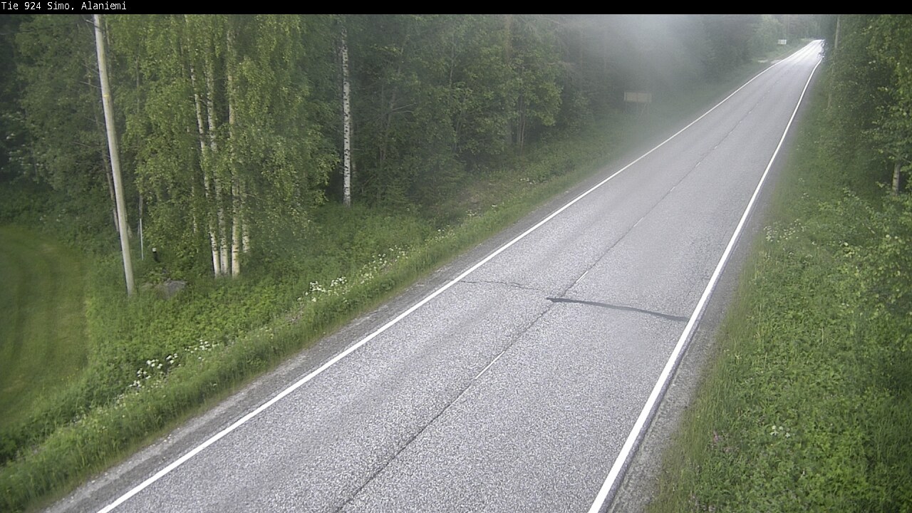Weather Camera Image Väg 924 Simo, Alaniemi, Simo, Lappi