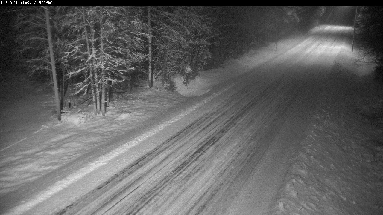 Weather Camera Image Väg 924 Simo, Alaniemi, Simo, Lappi
