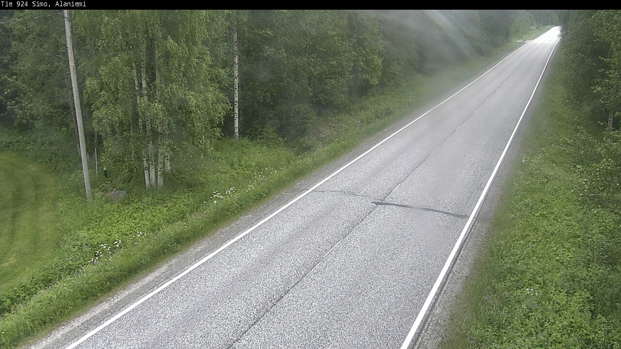 Weather Camera Image Väg 924 Simo, Alaniemi, Simo, Lappi