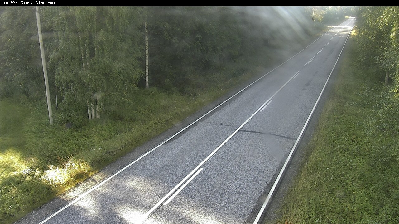 Weather Camera Image Road 924 Simo, Alaniemi, Simo, Lappi