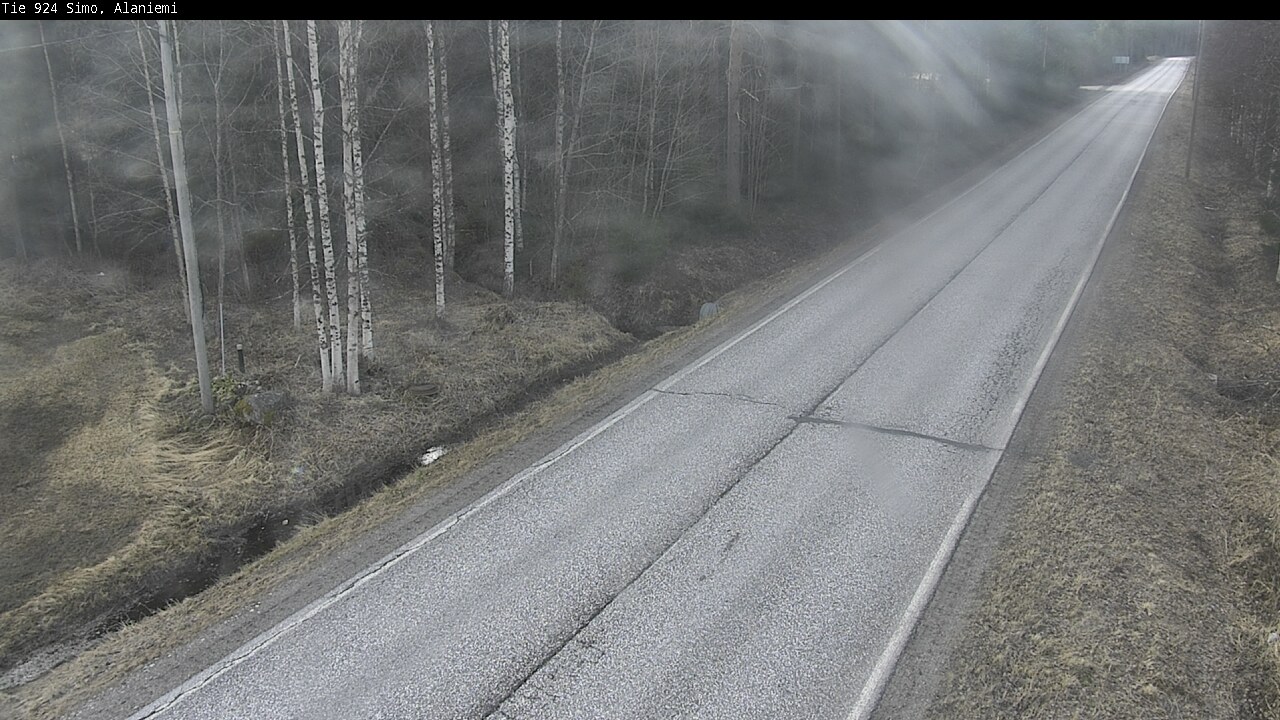 Weather Camera Image Väg 924 Simo, Alaniemi, Simo, Lappi