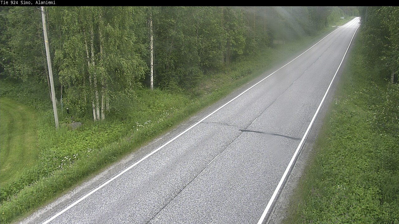 Weather Camera Image Väg 924 Simo, Alaniemi, Simo, Lappi