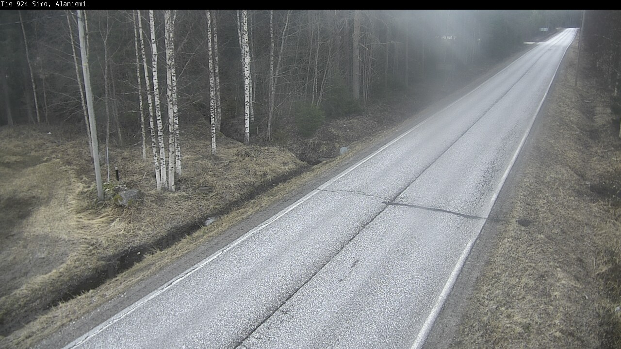 Weather Camera Image Väg 924 Simo, Alaniemi, Simo, Lappi
