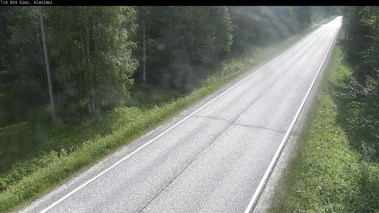 Weather Camera Image Väg 924 Simo, Alaniemi, Simo, Lappi
