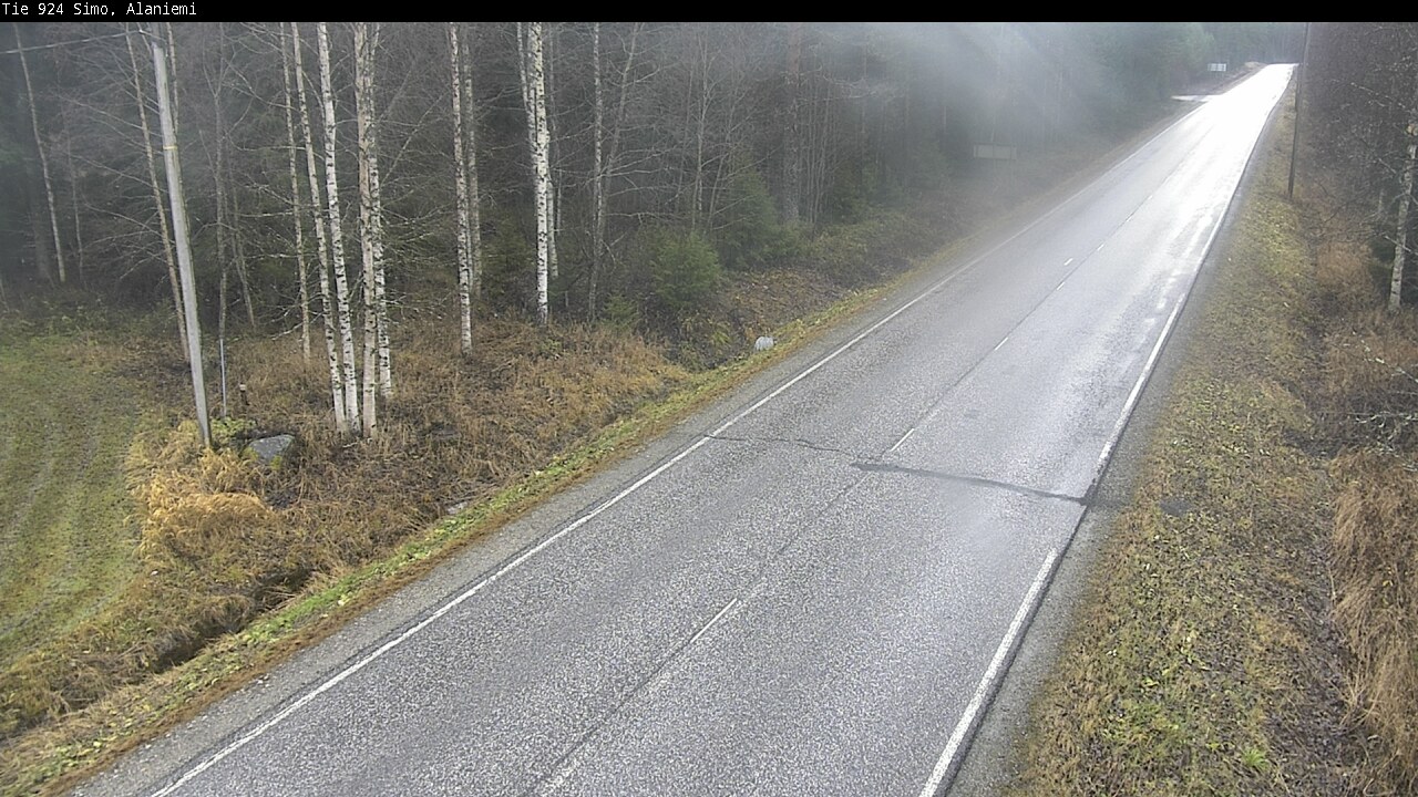 Kelikamerat Kuva Tie 924 Simo, Alaniemi, Simo, Lappi