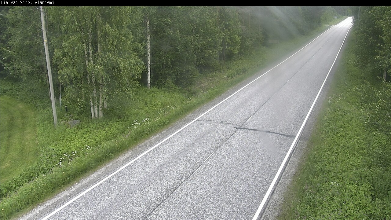 Weather Camera Image Väg 924 Simo, Alaniemi, Simo, Lappi