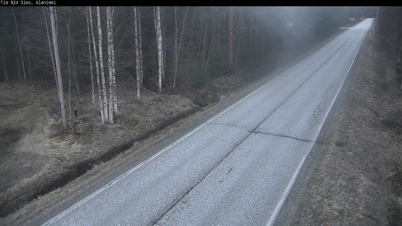Weather Camera Image Väg 924 Simo, Alaniemi, Simo, Lappi