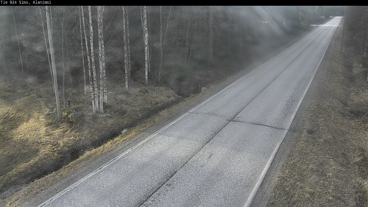 Weather Camera Image Väg 924 Simo, Alaniemi, Simo, Lappi
