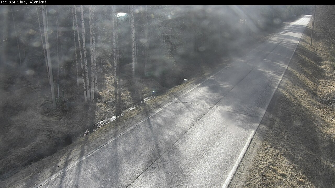 Weather Camera Image Väg 924 Simo, Alaniemi, Simo, Lappi