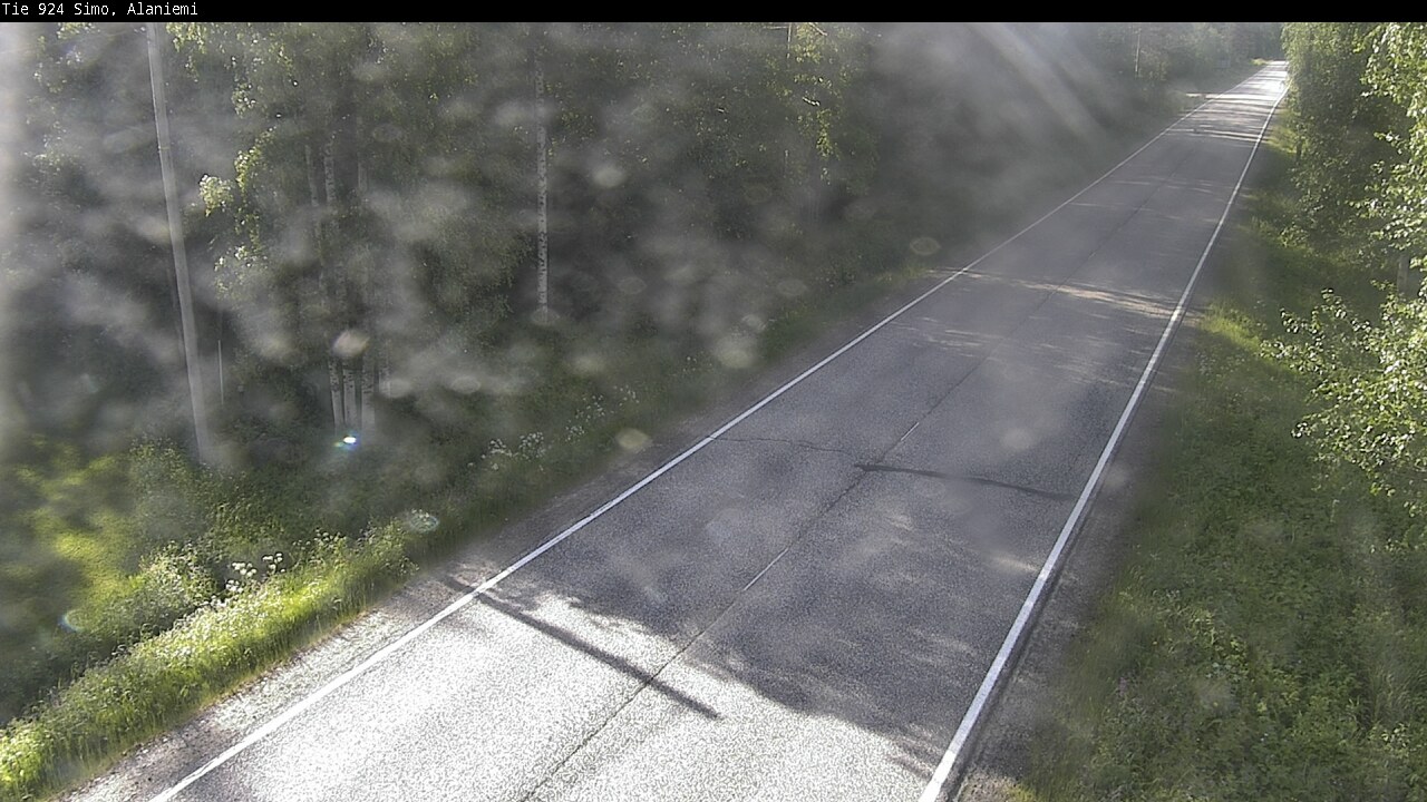 Weather Camera Image Väg 924 Simo, Alaniemi, Simo, Lappi