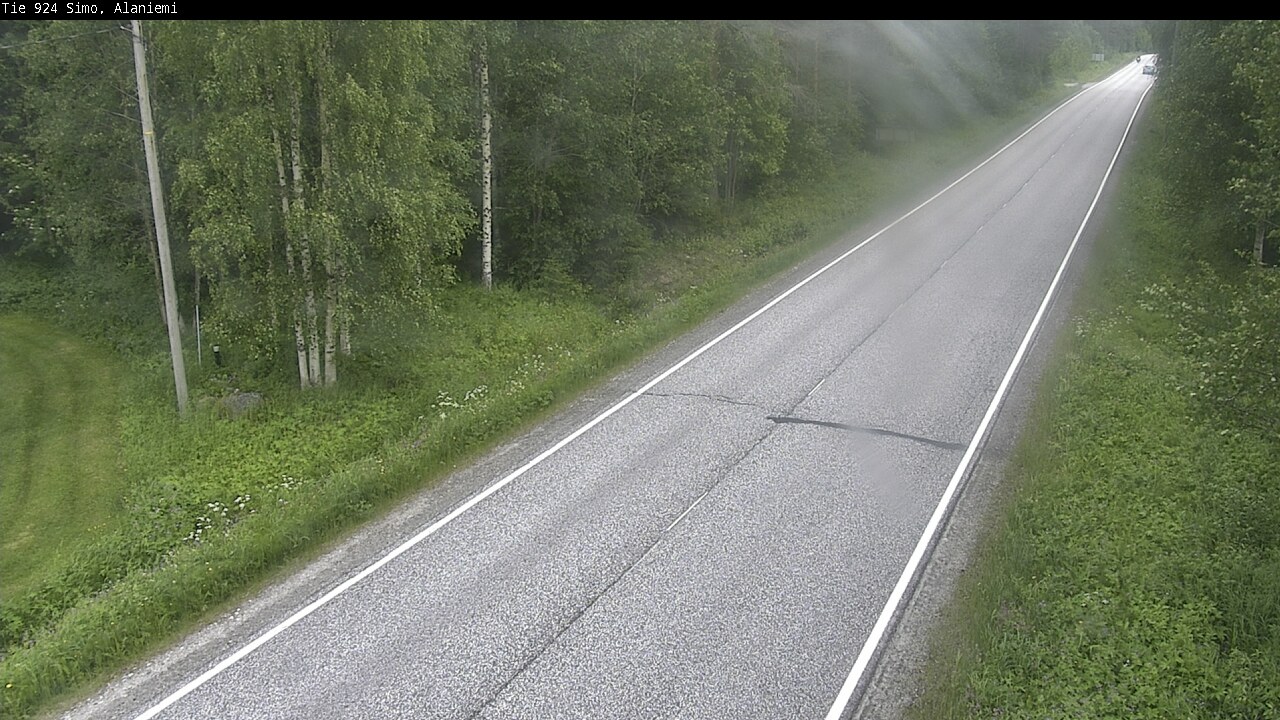Weather Camera Image Väg 924 Simo, Alaniemi, Simo, Lappi