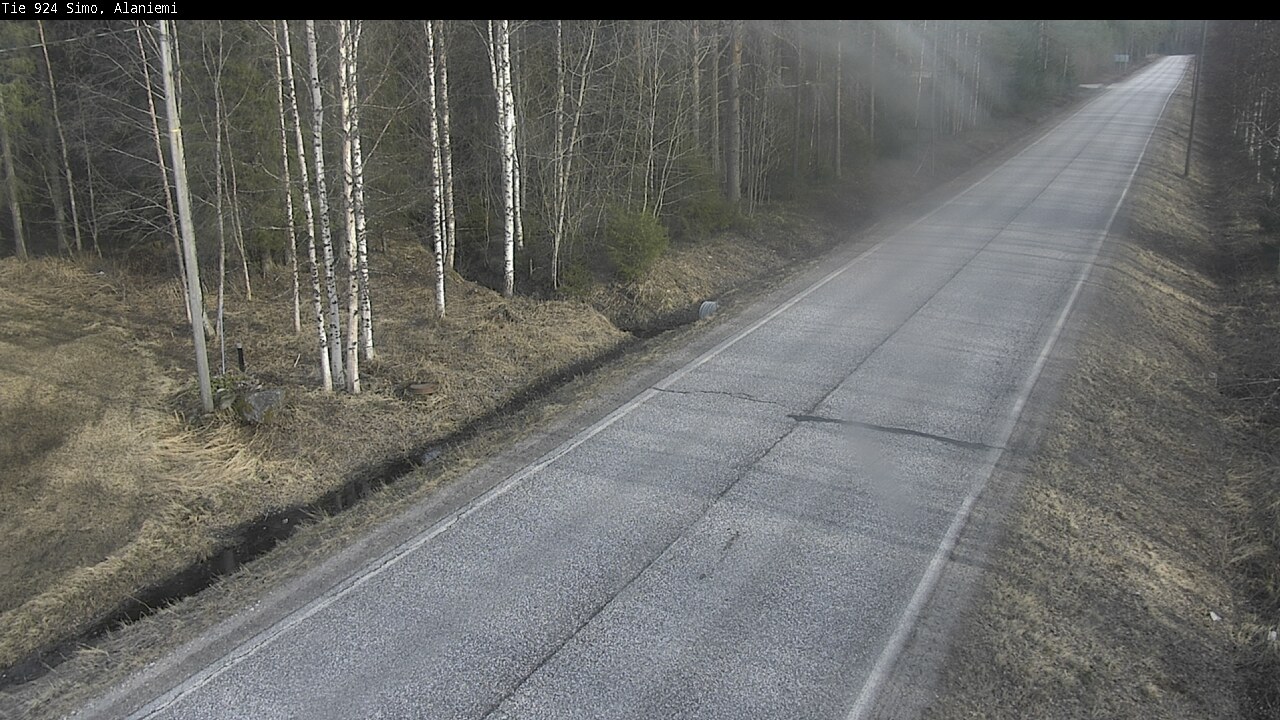 Weather Camera Image Väg 924 Simo, Alaniemi, Simo, Lappi