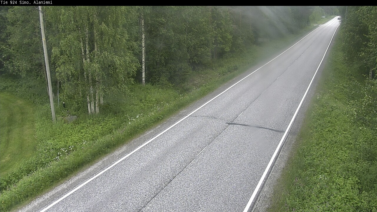 Weather Camera Image Väg 924 Simo, Alaniemi, Simo, Lappi