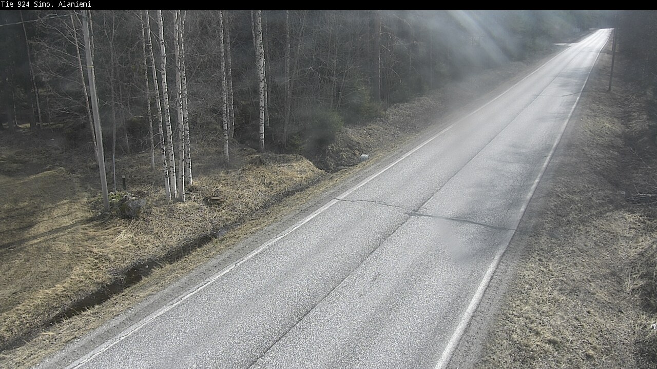 Weather Camera Image Väg 924 Simo, Alaniemi, Simo, Lappi