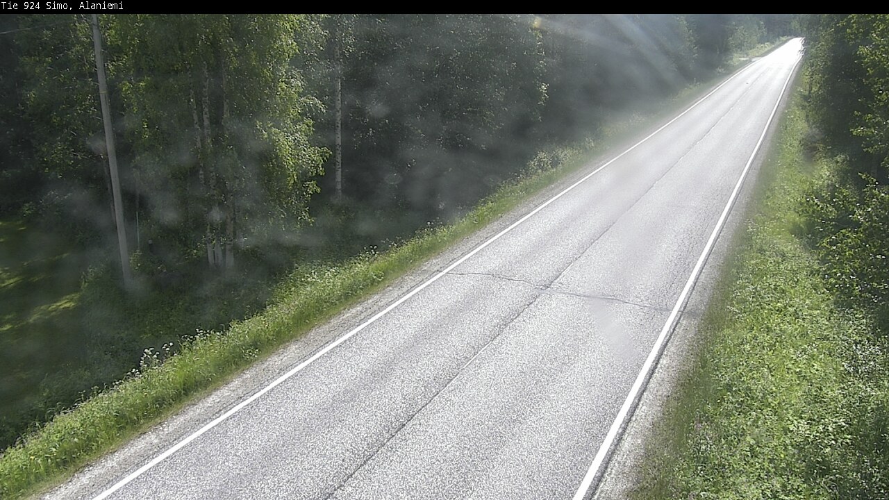 Weather Camera Image Väg 924 Simo, Alaniemi, Simo, Lappi