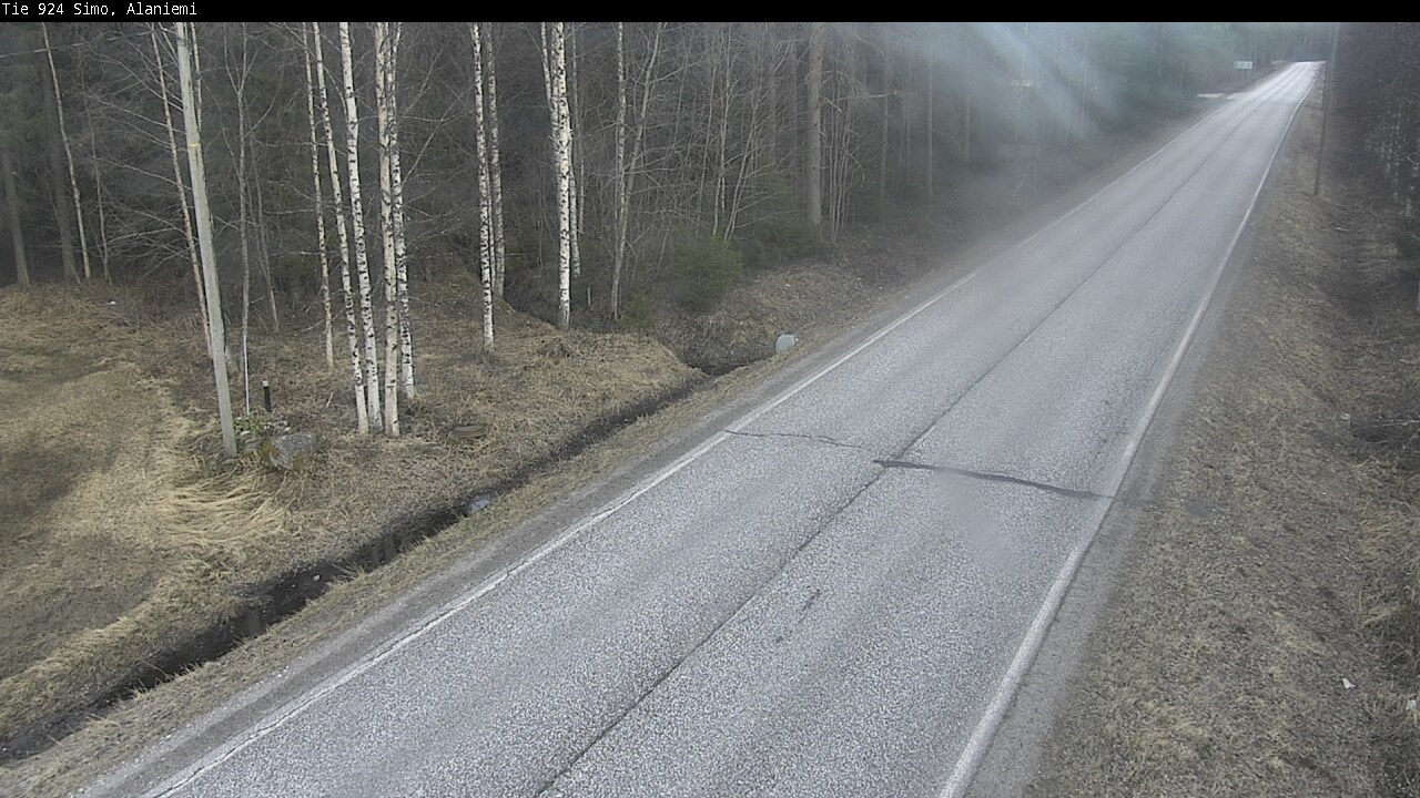 Weather Camera Image Väg 924 Simo, Alaniemi, Simo, Lappi