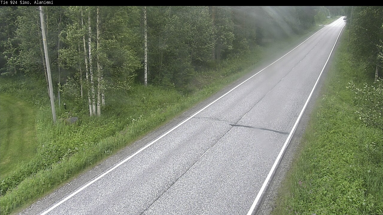 Weather Camera Image Väg 924 Simo, Alaniemi, Simo, Lappi