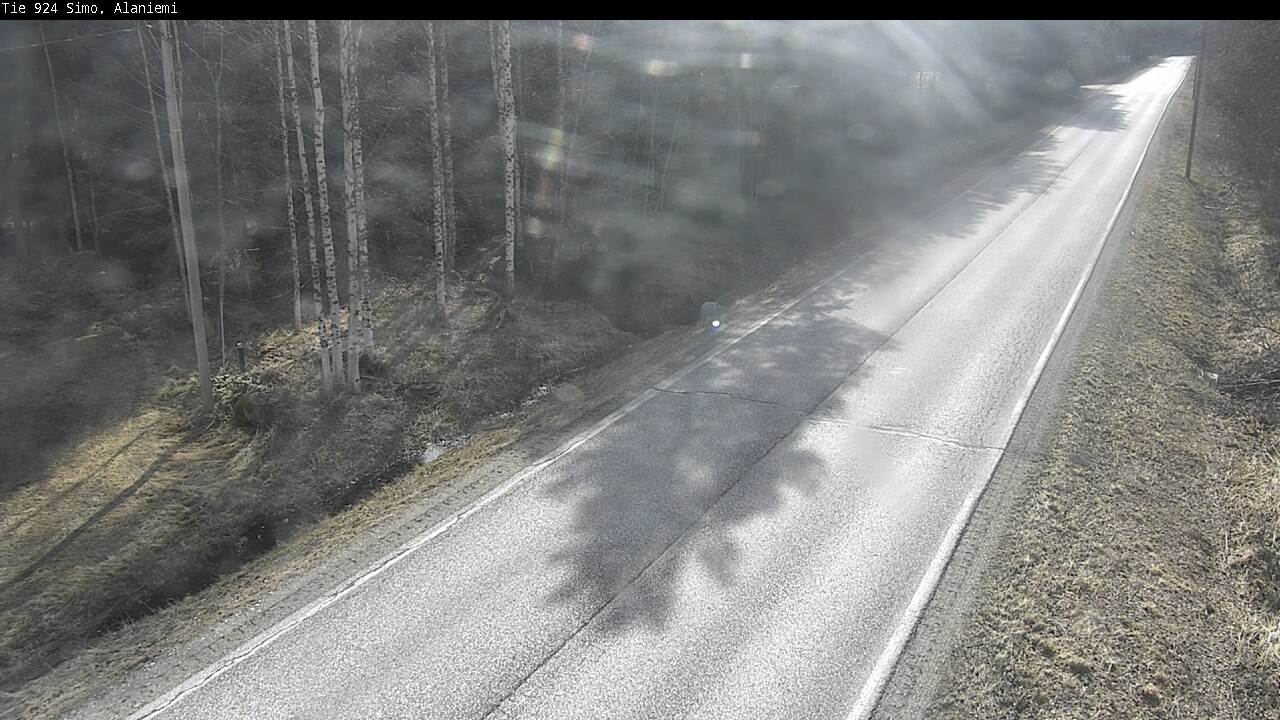 Weather Camera Image Väg 924 Simo, Alaniemi, Simo, Lappi