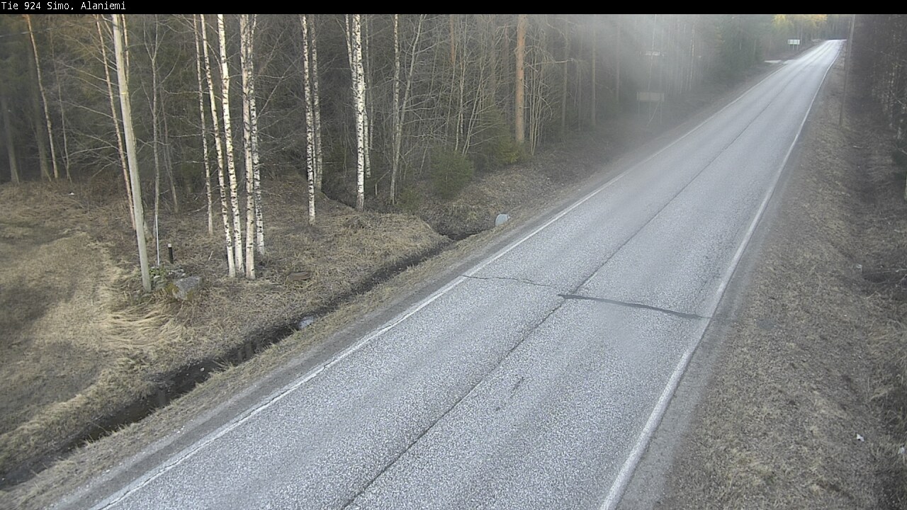 Weather Camera Image Väg 924 Simo, Alaniemi, Simo, Lappi