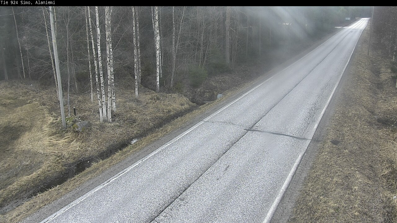 Weather Camera Image Väg 924 Simo, Alaniemi, Simo, Lappi