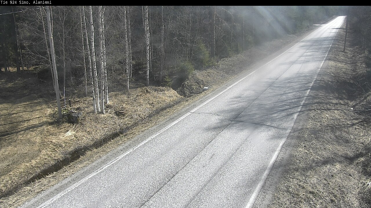 Weather Camera Image Väg 924 Simo, Alaniemi, Simo, Lappi