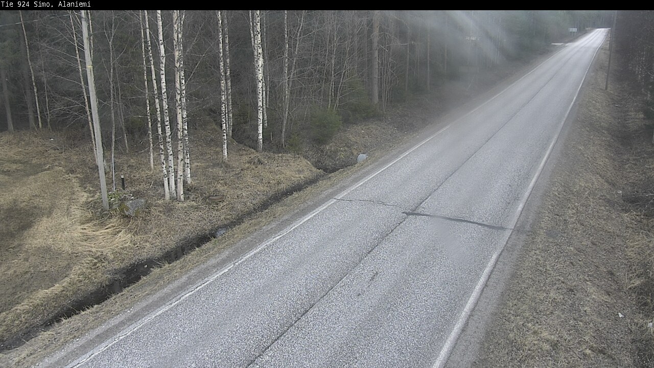 Weather Camera Image Väg 924 Simo, Alaniemi, Simo, Lappi