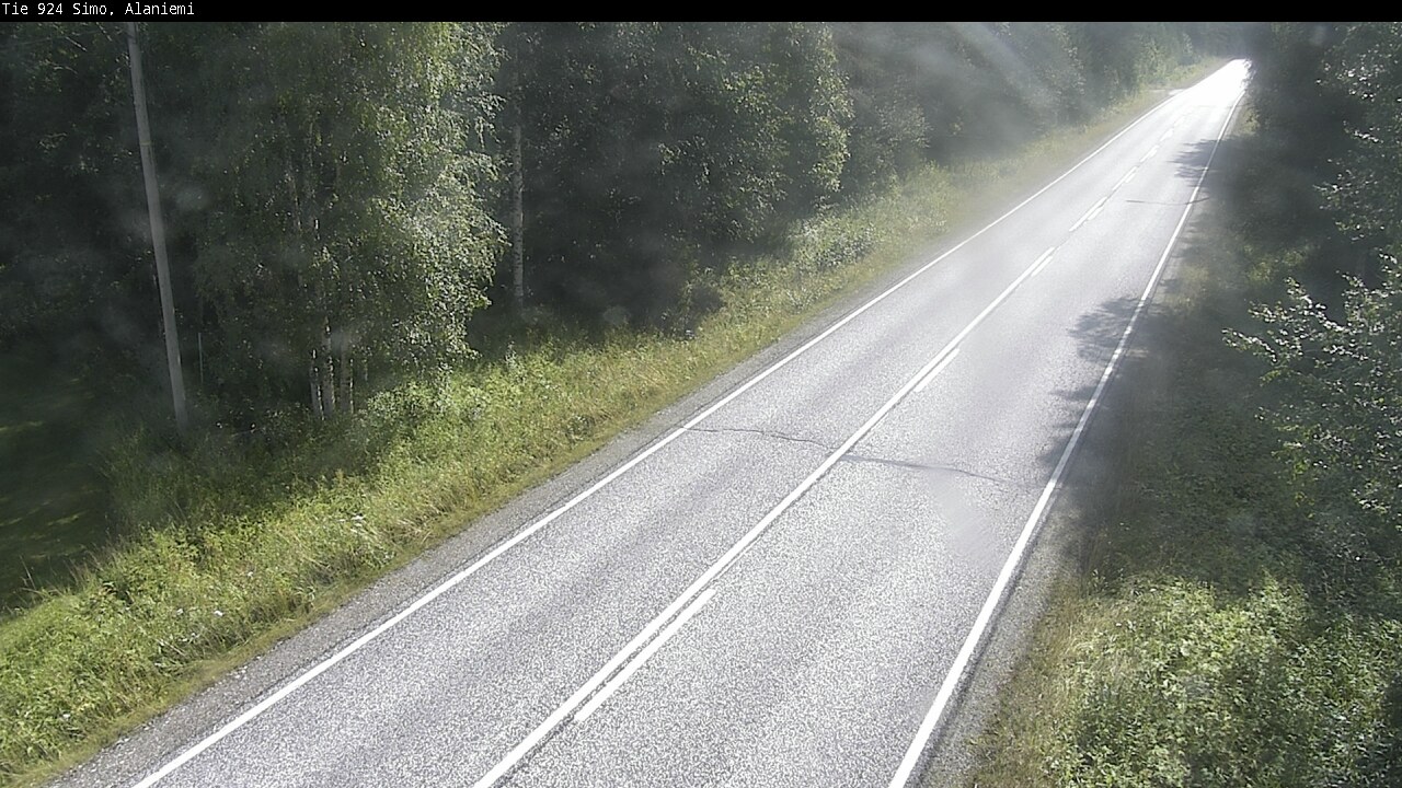 Weather Camera Image Väg 924 Simo, Alaniemi, Simo, Lappi