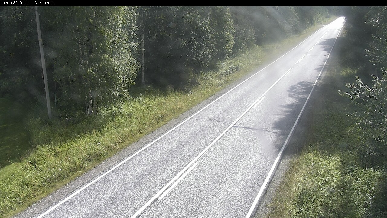Weather Camera Image Väg 924 Simo, Alaniemi, Simo, Lappi