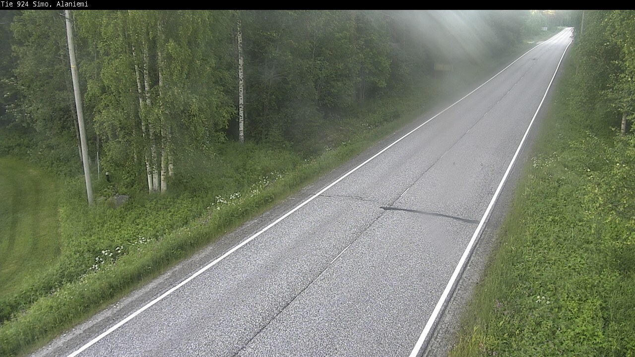 Weather Camera Image Väg 924 Simo, Alaniemi, Simo, Lappi