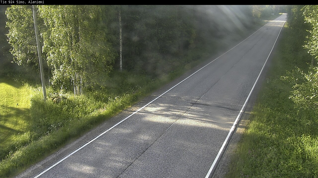 Weather Camera Image Väg 924 Simo, Alaniemi, Simo, Lappi