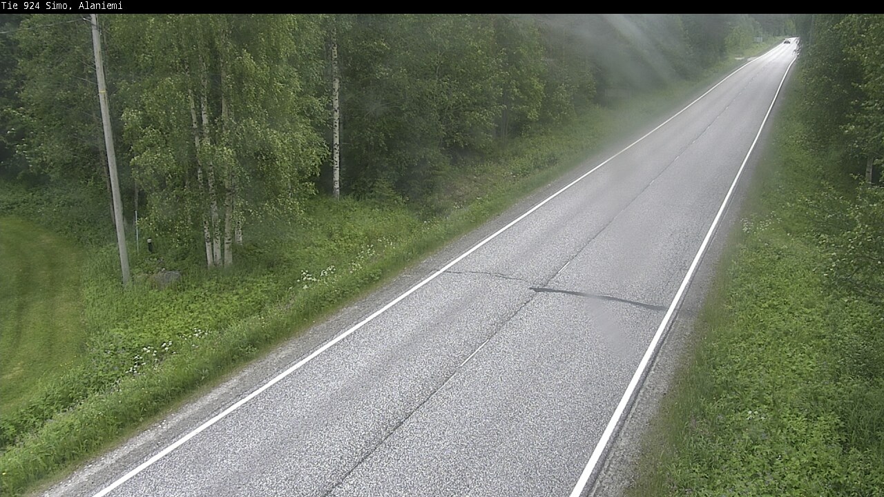 Weather Camera Image Väg 924 Simo, Alaniemi, Simo, Lappi