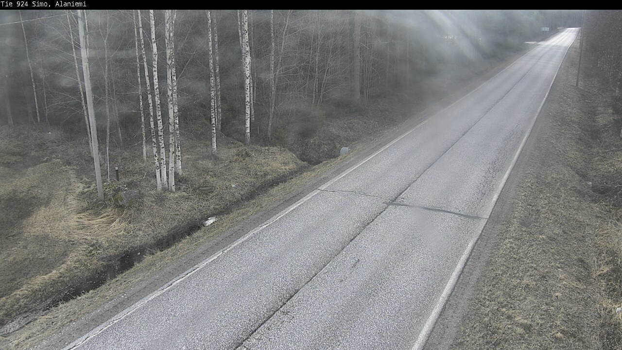 Weather Camera Image Väg 924 Simo, Alaniemi, Simo, Lappi
