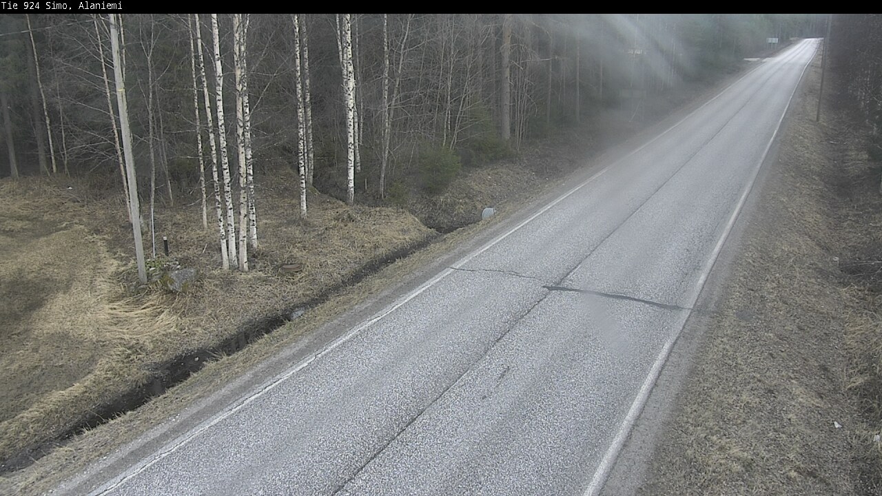 Weather Camera Image Väg 924 Simo, Alaniemi, Simo, Lappi