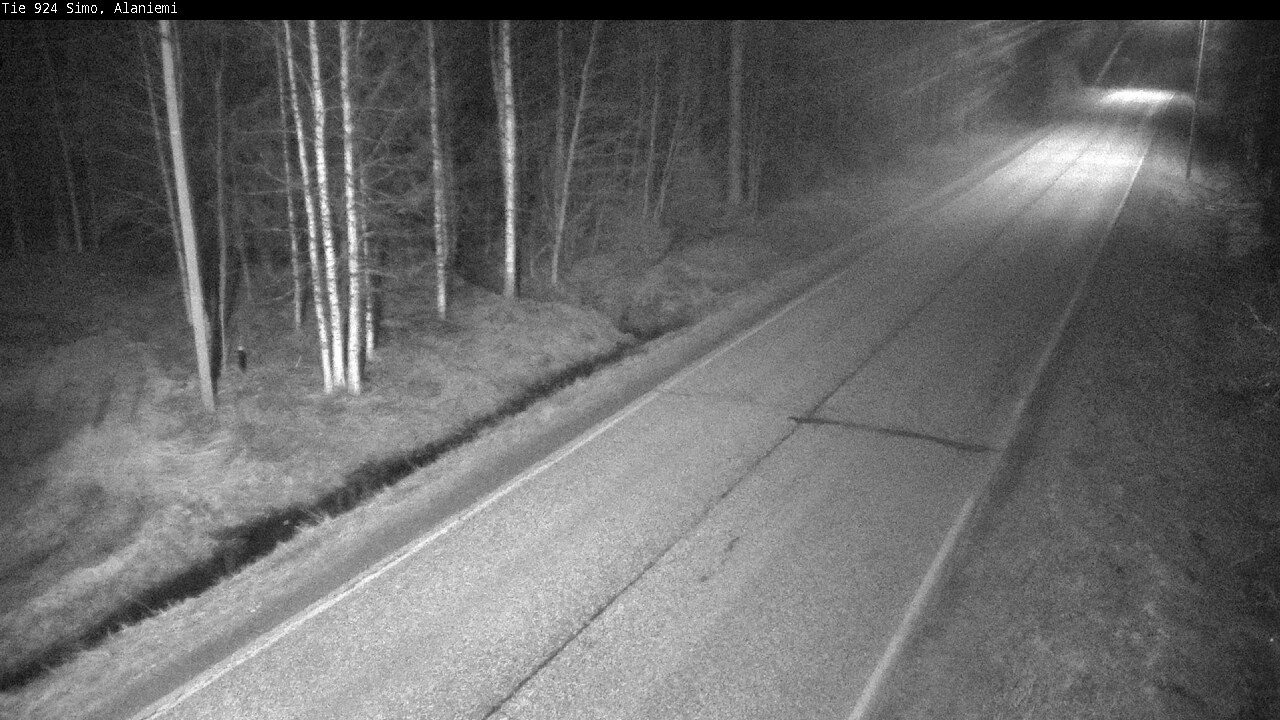 Weather Camera Image Väg 924 Simo, Alaniemi, Simo, Lappi