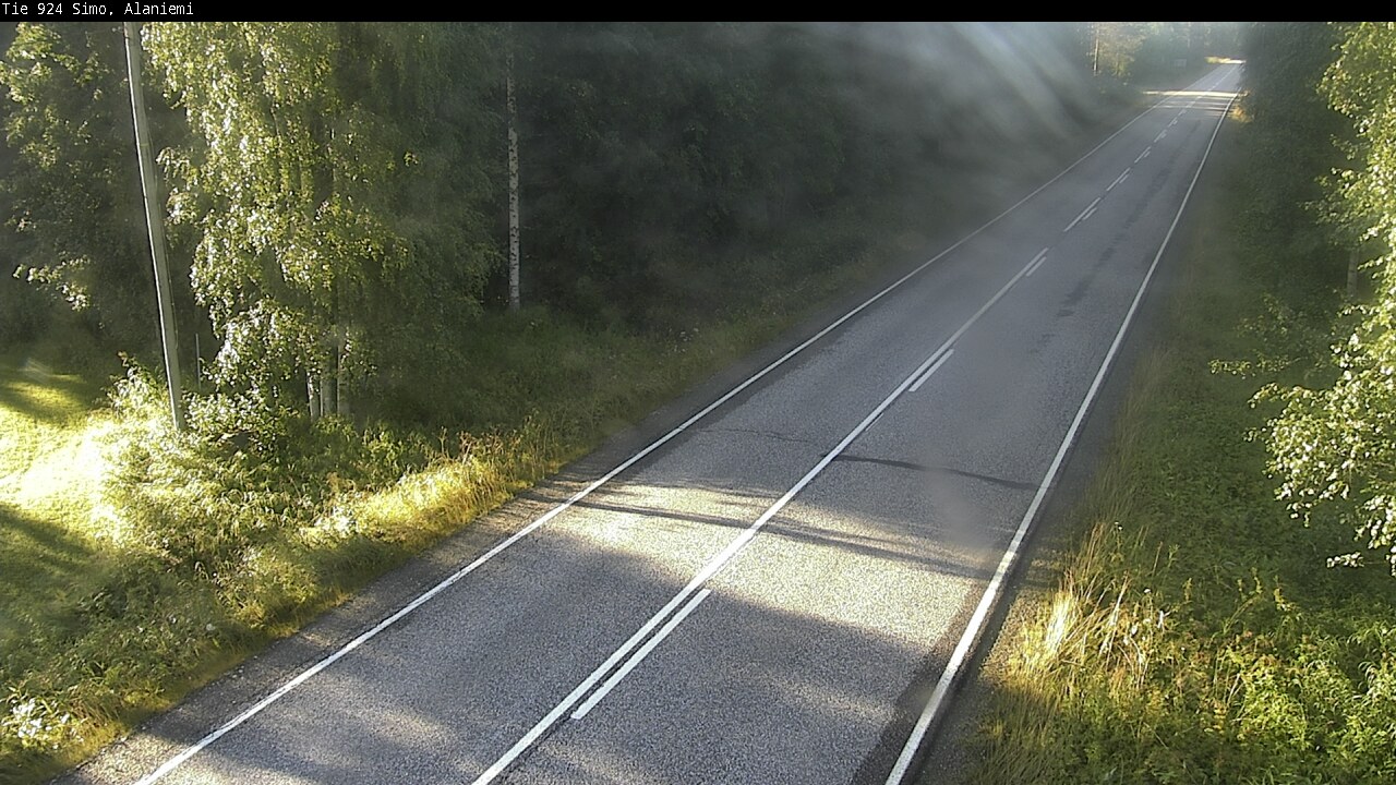 Weather Camera Image Road 924 Simo, Alaniemi, Simo, Lappi