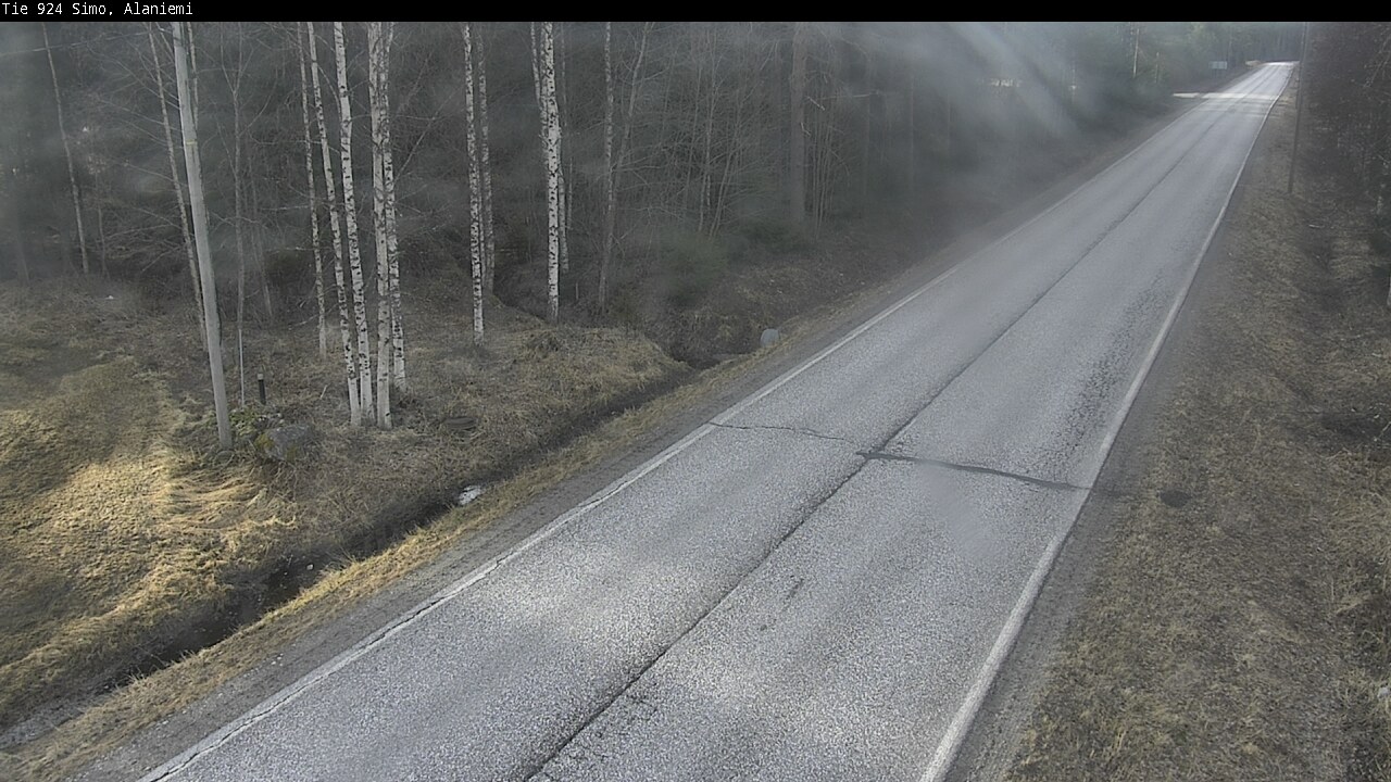 Weather Camera Image Väg 924 Simo, Alaniemi, Simo, Lappi
