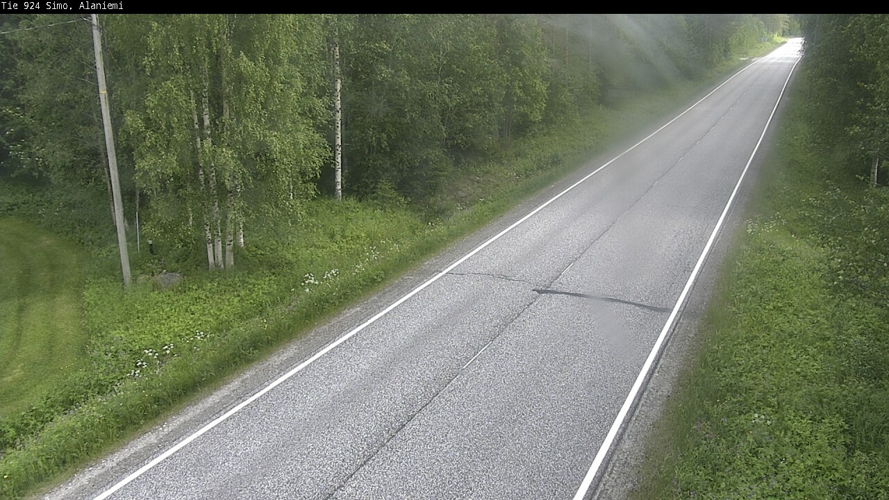 Weather Camera Image Väg 924 Simo, Alaniemi, Simo, Lappi