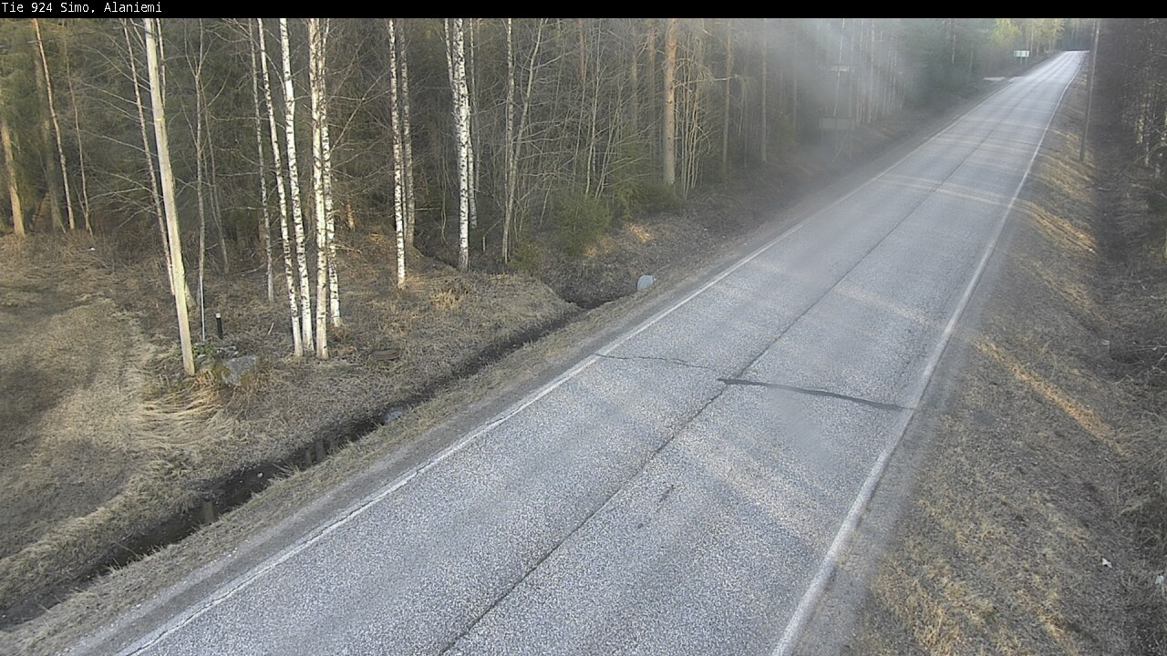 Weather Camera Image Väg 924 Simo, Alaniemi, Simo, Lappi