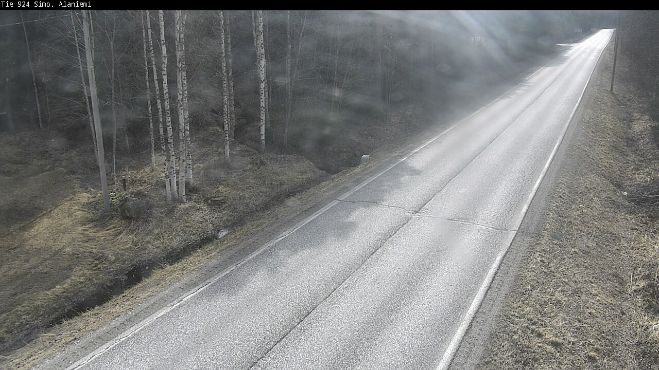 Weather Camera Image Väg 924 Simo, Alaniemi, Simo, Lappi